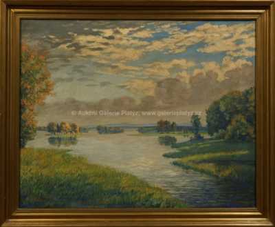 František Xaver Böhm - Opatovický rybník