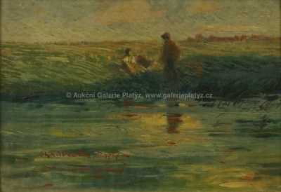  / Na břehu / Alois Kalvoda