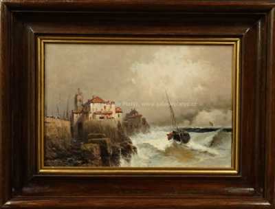 Neznačeno - Bouře u pobřeží