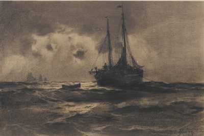  / Na rozbouřeném moři / František Tavík Šimon