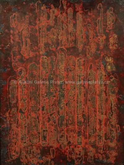  / Kompozice v červeném / Pavla Mautnerová