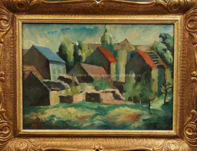 František Foltýn - Městské střechy