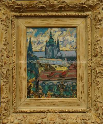 František Max - Pražský hrad