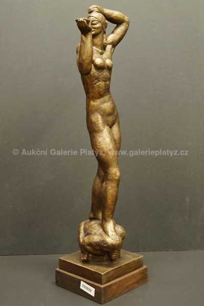  / Žena s miskou / Jaroslav Horejc