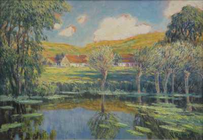  / Tůň s lekníny / Václav Radimský