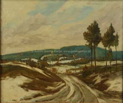  / Zimní krajina / Josef Jambor