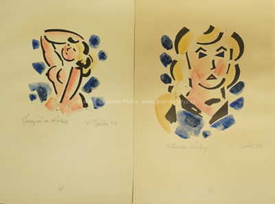  / Tisk k 50. narozeninám / Václav Špála