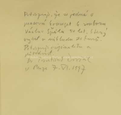  / Tisk k 50. narozeninám / Václav Špála