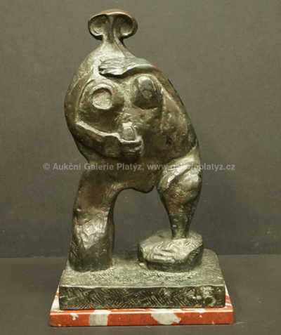  / Stojící žena / Emil Filla