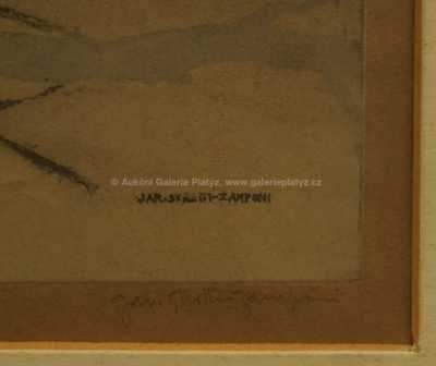  / Nábřeží v Paříži / Jaromír Stretti - Zamponi