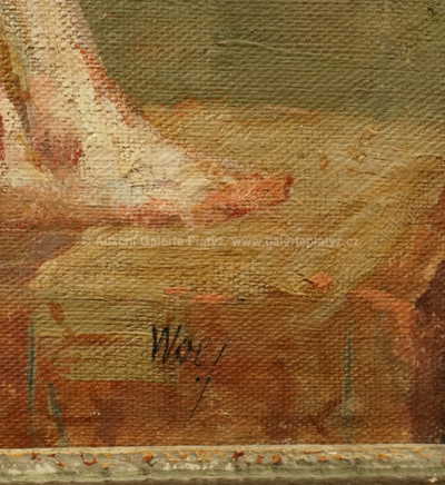 / Mužský akt / Antonín Raimund Wolf