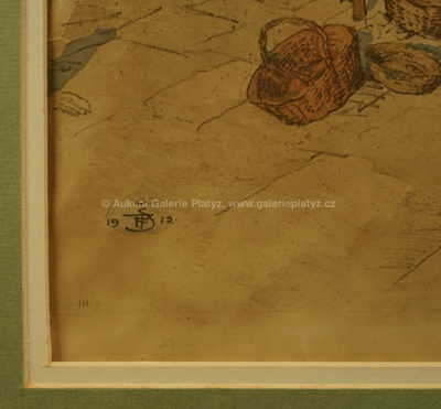  / Trh v Nice / František Tavík Šimon