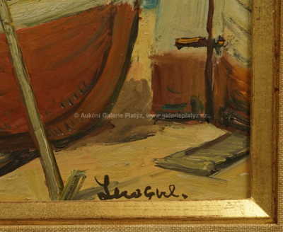  / V docích u moře / Alois Kohout (Lecoque)