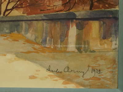  / Zámecké schody / Karel (Charles) Černý
