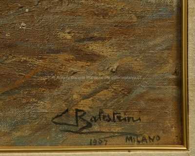  / Koně u vody / Carlo Balestrini