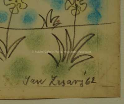  / Ležící akt v krajině / Jan  Zrzavý