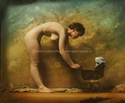  / Helene plays Mother / Jan Saudek