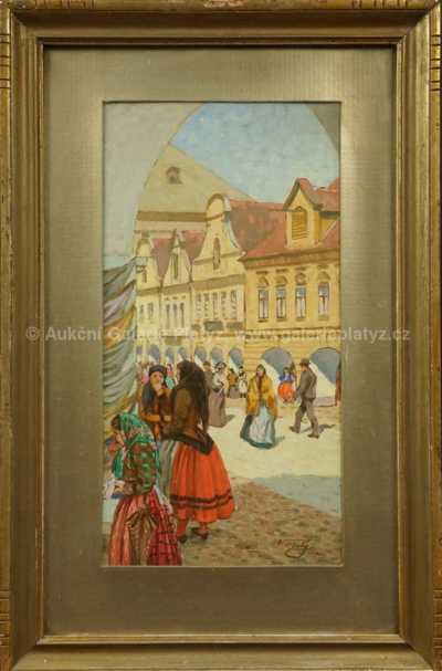 Václav Malý - Pohled z podloubí