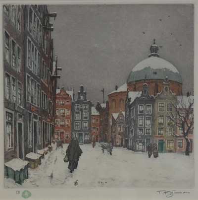  / Sníh v Amsterdamu / František Tavík Šimon