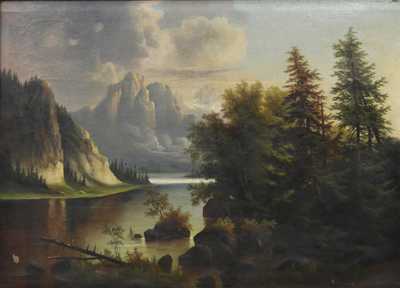  / Romantická krajina 19. st. /   Autor neurčen