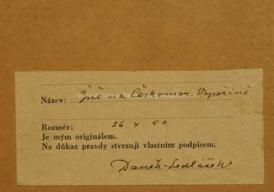  / Žně na Českomoravské Vysočině / František Daněk - Sedláček