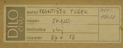  / Okno / František  Turek