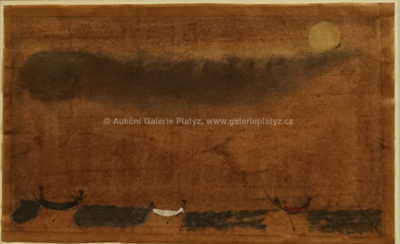  / Loďky na vodě / František  Tichý