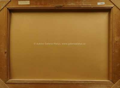  / Krajina s topolem / Jaroslav Grus