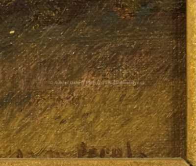  / Západ slunce / Adolf Pergl