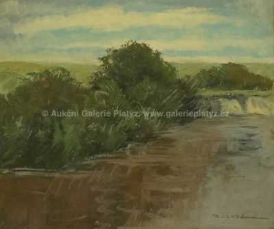  / Říční tůň / František Lange