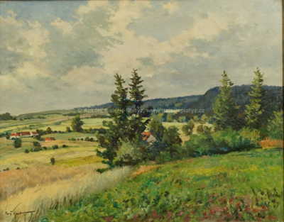  / Pohled do kraje / Gustav  Porš