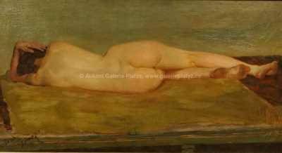  / Ležící akt / František Tavík Šimon