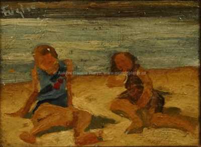  / Na pláži / Bedřich  Feigl