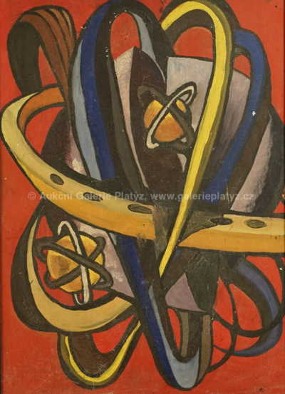  / Abstraktní kompozice / Jiří Jarolím