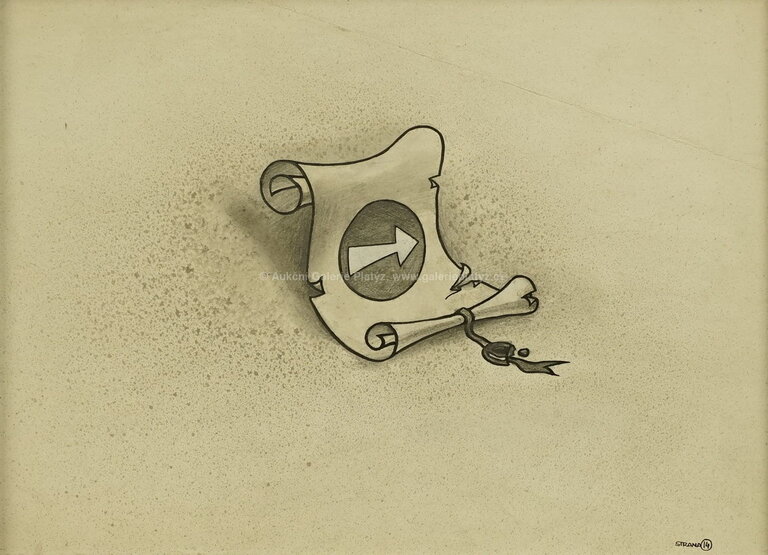  / Pergamenový svitek / Kája Saudek