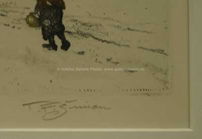  / Podél zasněžené cesty / František Tavík Šimon