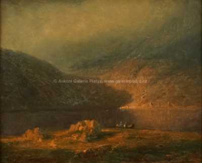  / Horské jezero / A. B. Piepenhagen