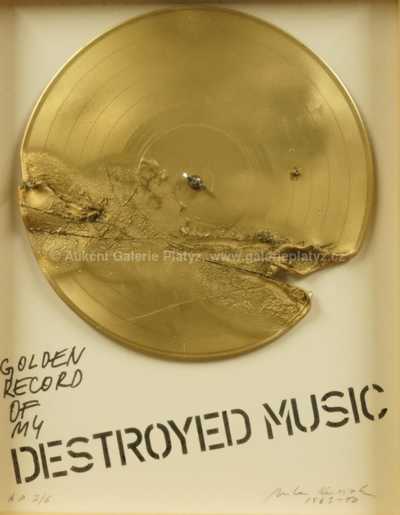  / Zlatá deska / Milan Knížák