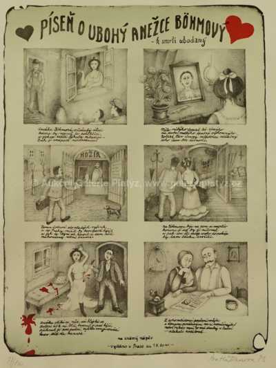  / Píseň o ubohý Anežce Böhmový / Iva Hüttnerová