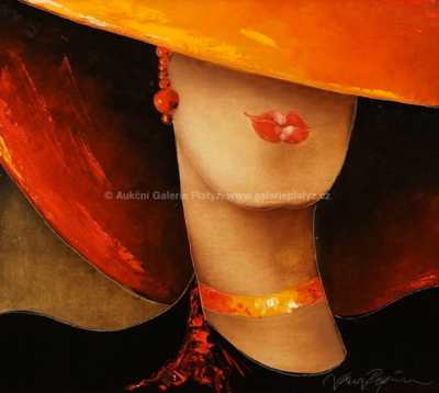  / Dívka v červeném / Jan Rapin