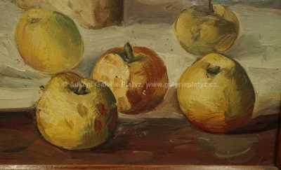  / Zátiší s jablky / Karel Veržakovský