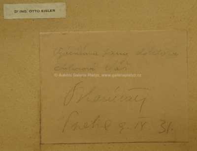  / Zasněžená krajina / Oldřich Blažíček