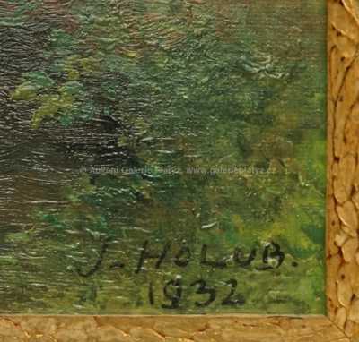  / Tůň u Vltavy /  Josef Holub