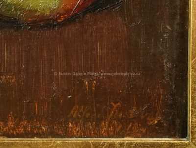  / Zátiší s ovocem / Alfréd Justitz