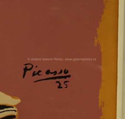  / Klaun s míčem / Pablo Picasso