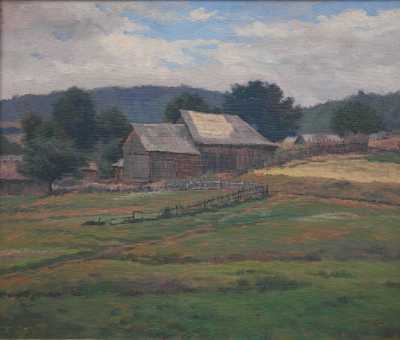  / Před stodolou / Vlastimil Kuřil