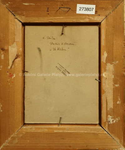  / Studie k obrazu U krbu / Karel Skála