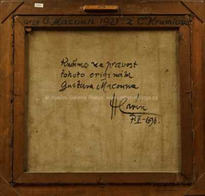  / Z Českého Krumlova / Gustav Macoun