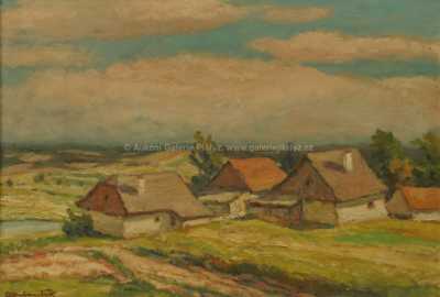  / Vesnička ve svahu / Ota Bubeníček