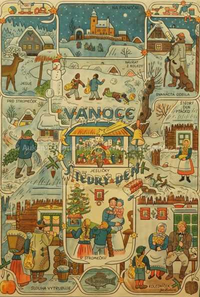  / Vánoce / Josef Lada